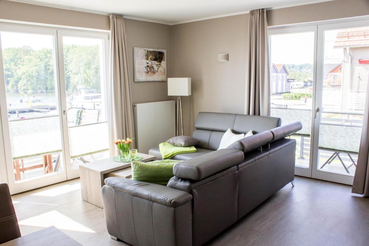 4 Zimmer Maisonette 3 Balkone Haus 7 A 6 Plau am See Dış mekan fotoğraf